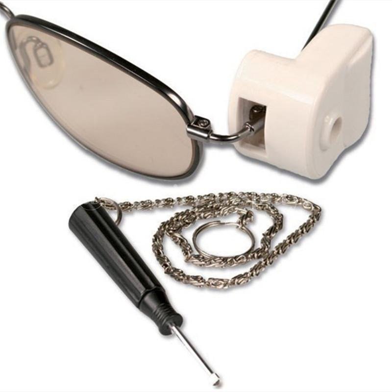 眼镜防盗扣解扣专用取钉器商场眼镜店眼镜防盗标签解扣器