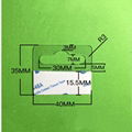 自粘透明PVC挂鉤高粘飛機孔挂鉤PET挂鉤圓孔PP挂鉤包裝彩盒問號鉤 13