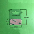 自粘透明PVC挂钩高粘飞机孔挂钩PET挂钩圆孔PP挂钩包装彩盒问号钩 14