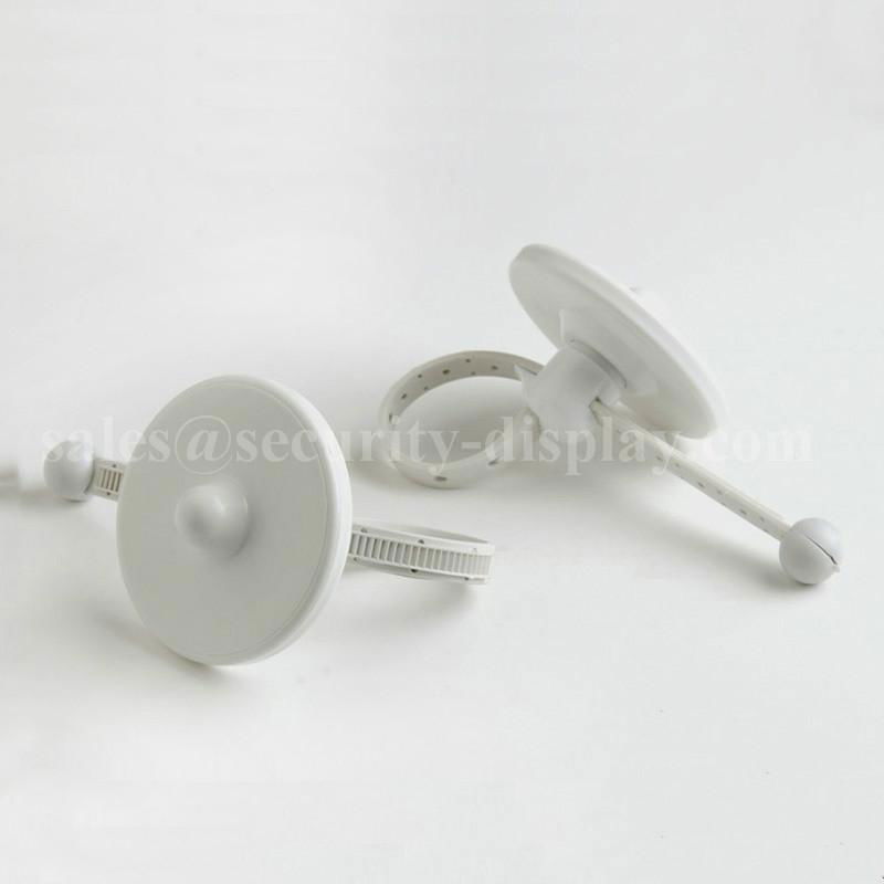 EAS Round Platic Anti-theft Cable Bottle Tag 4