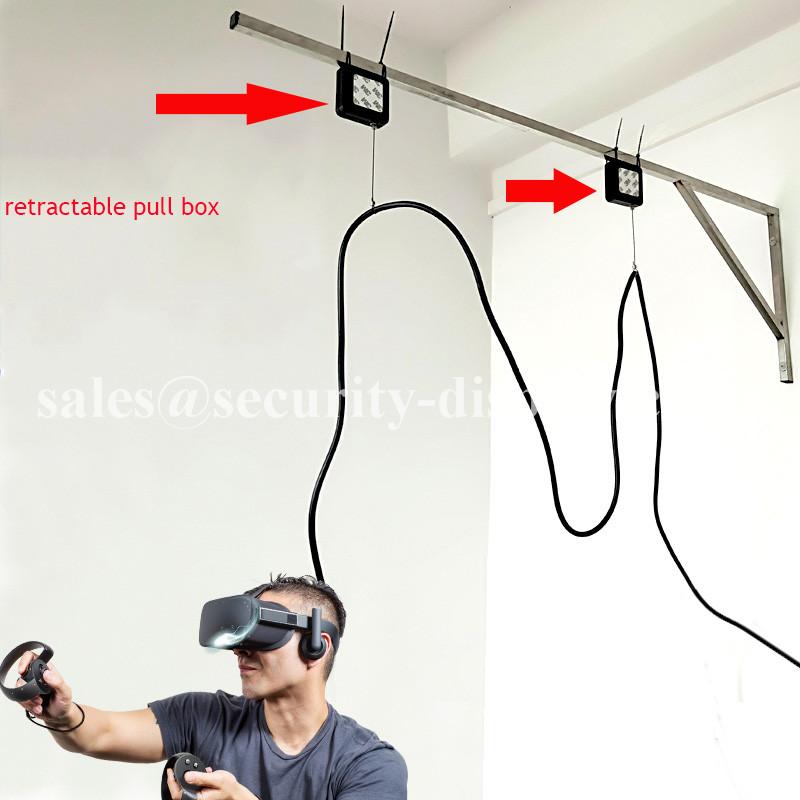 Retractable Long wire anti-theft cable pull box VR head special line Receptor