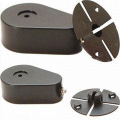 Drip Shape Anti-Theft Pull Box with Dia 38mm Sticky Flexplate round end