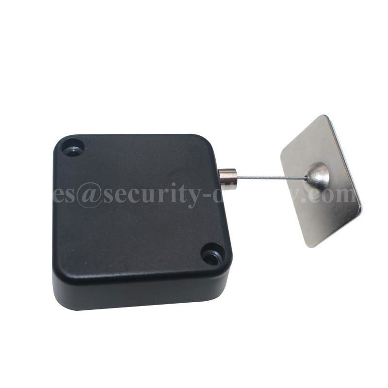Square  Anti-Theft Pull Box with Rectangular Adhesive metal Plate end 2