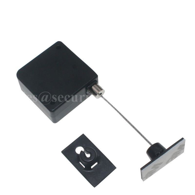 Square-Shaped Anti-Theft Recoiler with  Metal Square Viscous Plate End 5