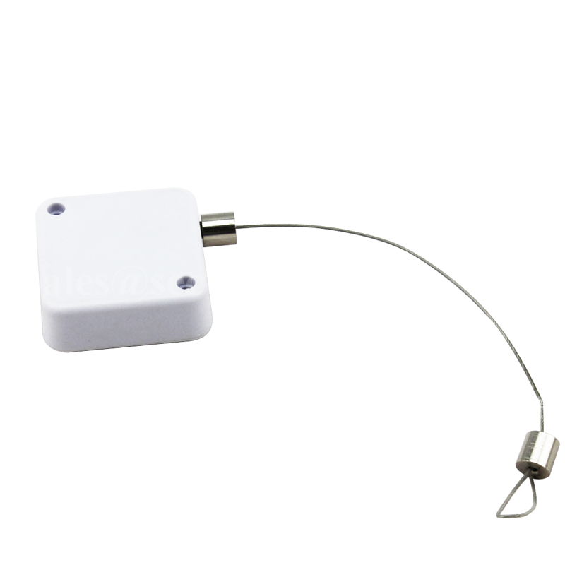 Square Anti-shoplifting Recoilers with Adjustable Wire Loop Lanyard 5