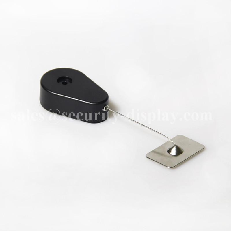 Drip Shape Anti-Theft Pull Box with 45X19mm Glutinous Metal Plate End 3