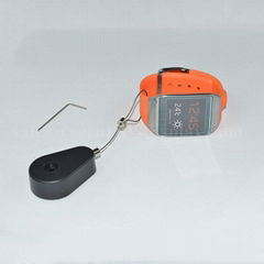 Plastic Tear Shape Security Pull Box Recoiler with Loop Cable End