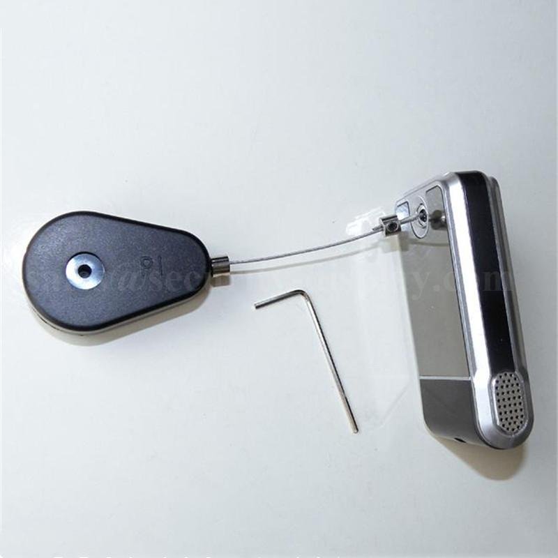 Plastic Tear Shape Security Pull Box Recoiler with Loop Cable End 4