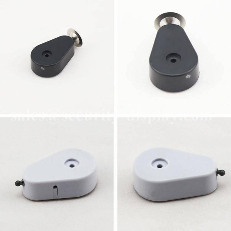 Drop-shaped Retractable Anti Theft Security Cable Pull Box Recoiler 4