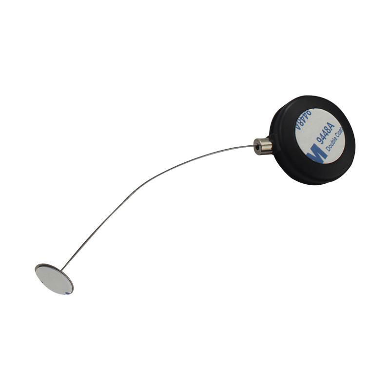 Mini Round Anti theft retractable display pull box recoiler  5