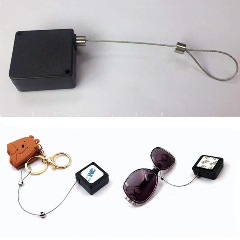 Pull Box Retail Display Security Tether
