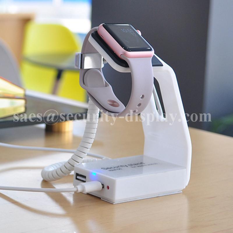 Anti-theft display holder with alarm and remote controller for Smart Watch