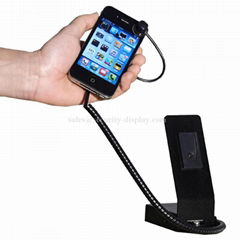 Smartphone alarm display holder