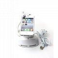 mobile phone display holder with alarm function