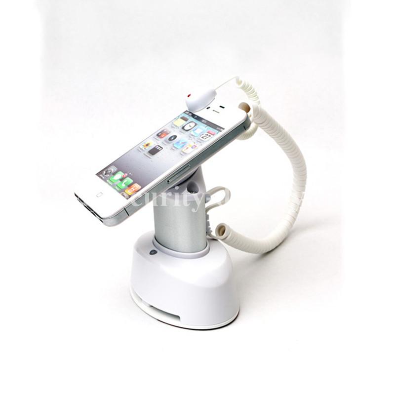 Mobile phone display stand with alarm function