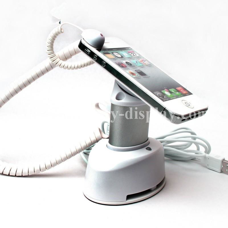 Stand Alone cellphone self-alarm display stand 