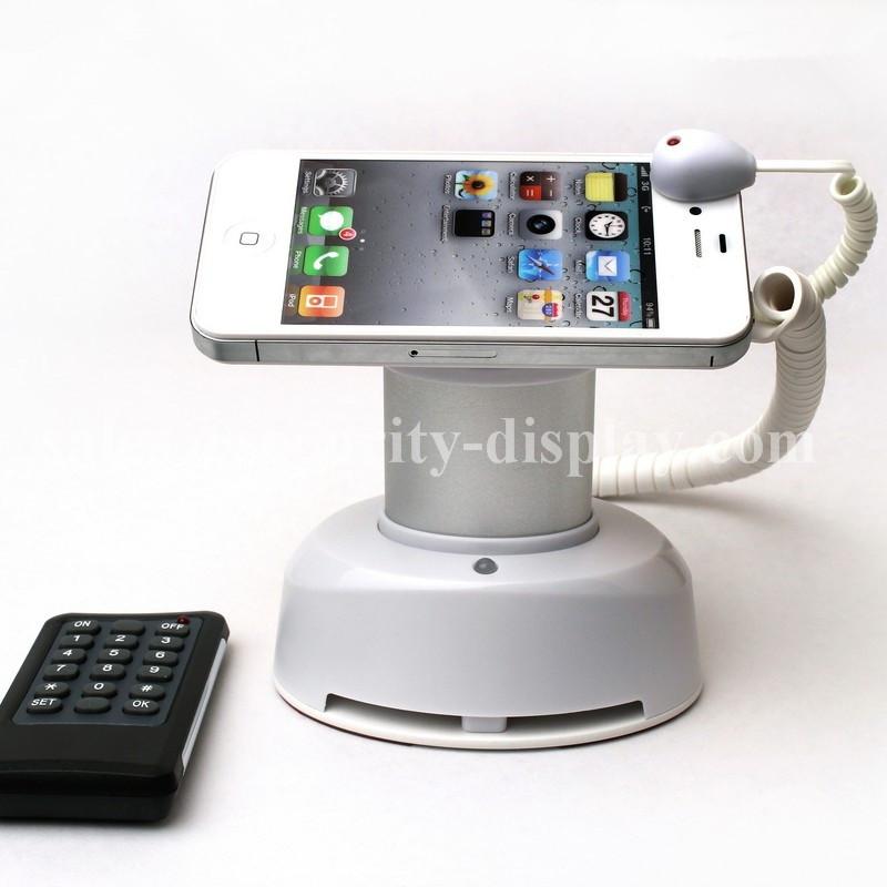 Adjustable Anti-Theft Cell Phone Store Display with Mounting Base