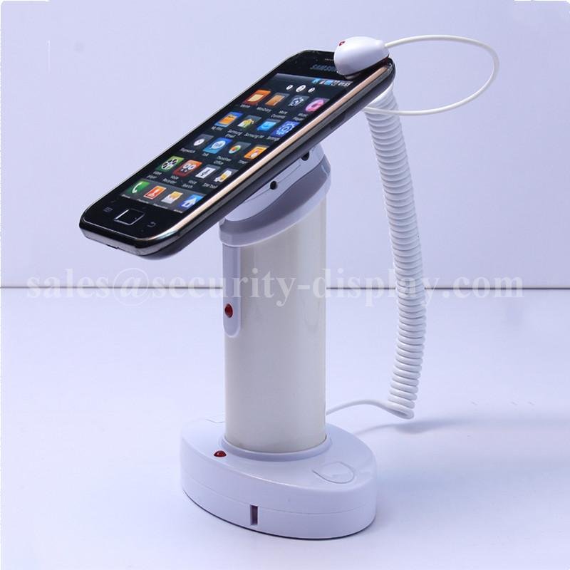Security Display Stand for Cellphone with alarm and charge function