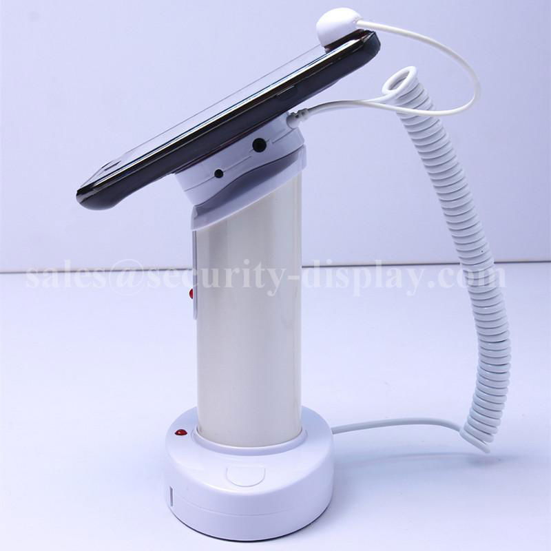 Security Display Stand for Cellphone with alarm and charge function 2