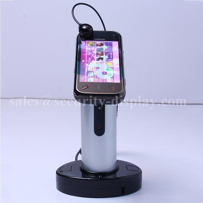 Power and Alarm Acrylic Security Display Stand for Smart Phone