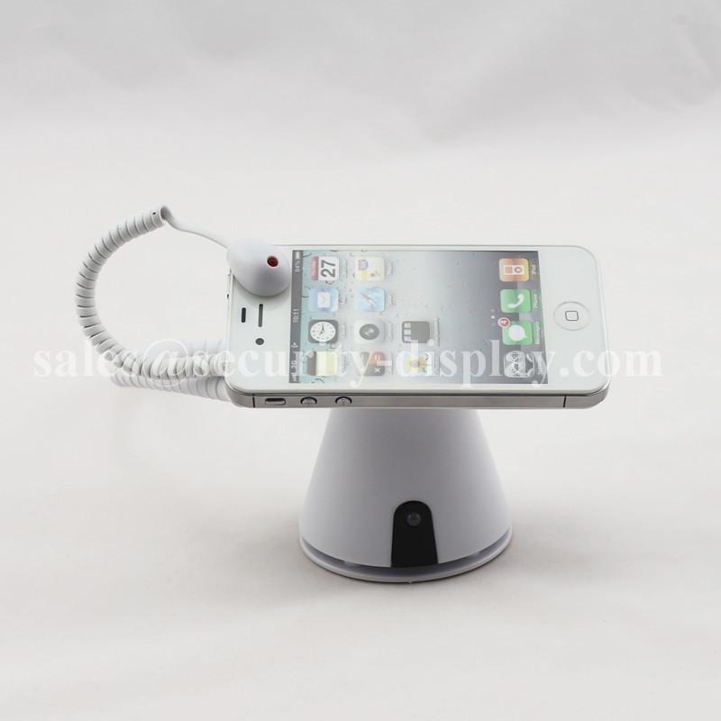 Stand Alone Cellphone Self-Alarm Display Stand With Wireless Remote Controller