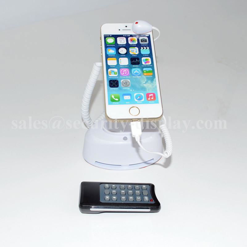 Stand Alone cellphone self-alarm display stand 2