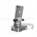 Remote Control Cell Phone Display Security with Mechanical Clamp