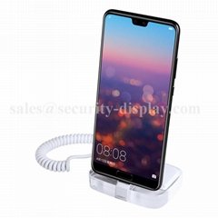 Acrylic Vertical Mobile Phone Alarm Stand