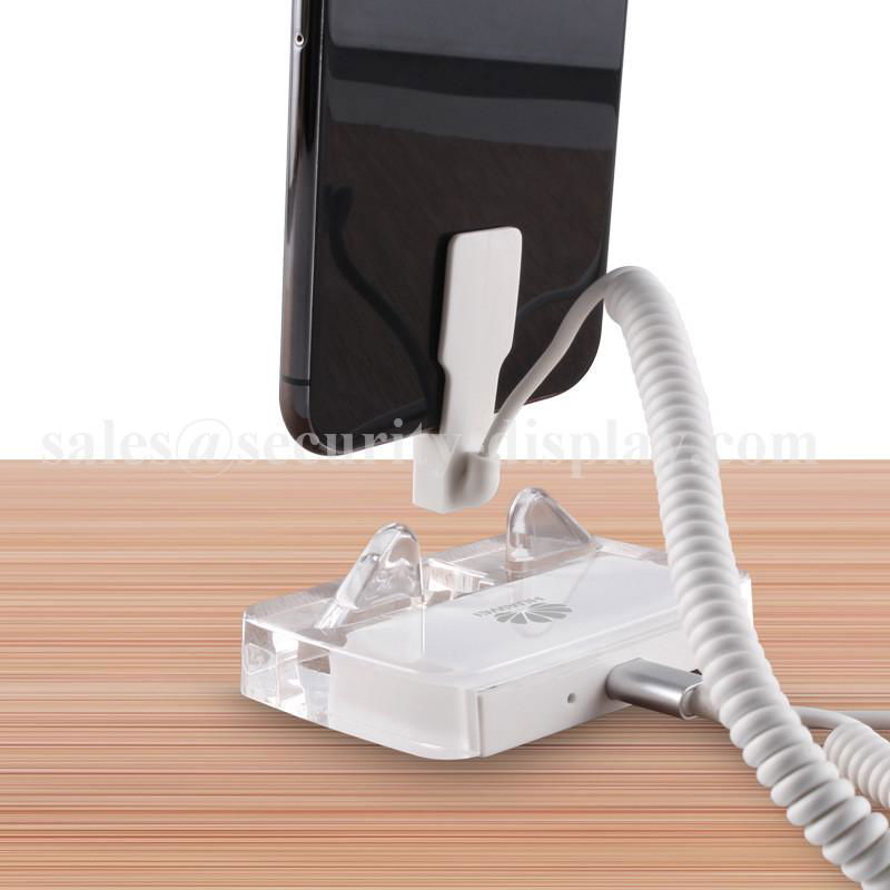 Acrylic Vertical Mobile Phone Alarm Stand 4