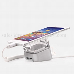 Power and Alarm Acrylic Security Display Stand for Tablet PC