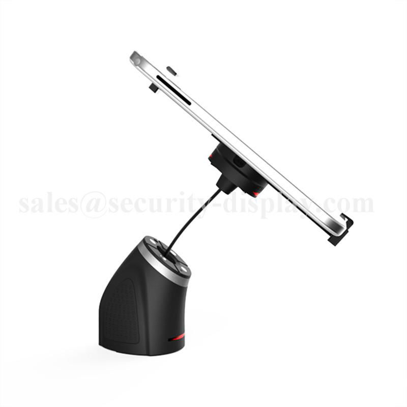 Power and Alarm Security Display Stand for Tablet PC with Clamp