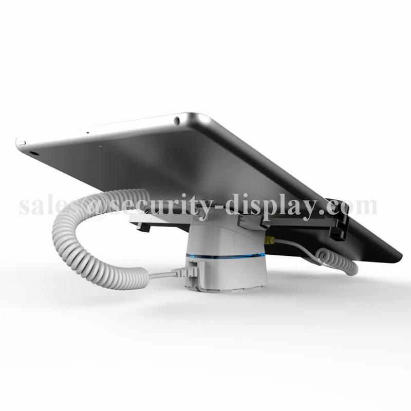 Adjustable Anti-Theft Tablet Display Stand with Clamp 4