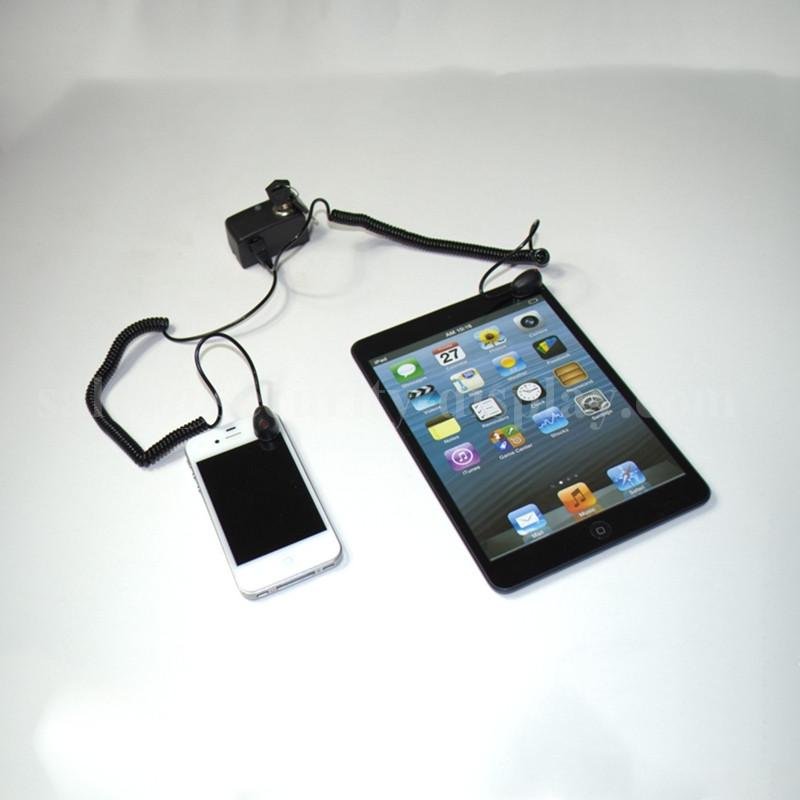 Dual Input Display Alarm Holder for Laptop or Cellphone