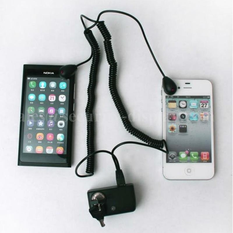 Dual Input Display Alarm Holder for Laptop or Cellphone 4