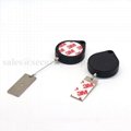 Retractable Anti Theft Pull Box with Extension Security Wire 3M sticker