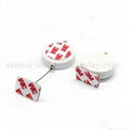 Heart Shaped Anti Theft Pull Box