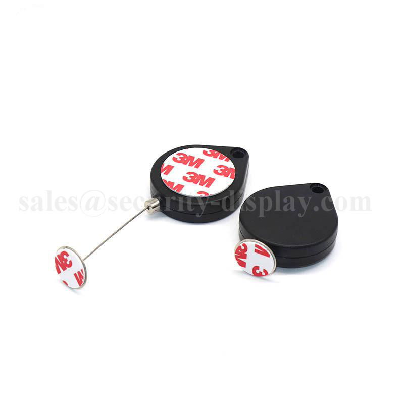 Retractable Anti Theft Pull Box with Extension Security Wire 3M sticker 4