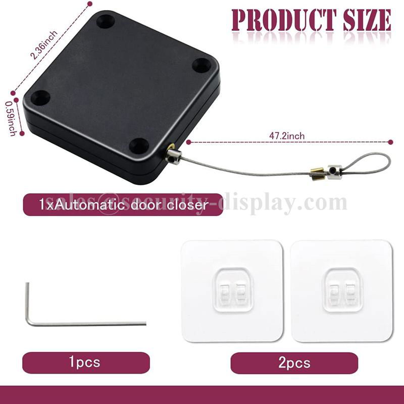 自動閉門器 伸縮拉線器 拉線盒 高強度回收力易拉扣 5