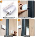 Punch Free Auto Sensor Door Closer,Quick Easy Door Closer