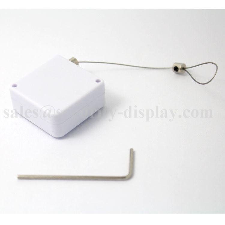 Square Retail Security Tether,Position-setting Pull box,Recoil Pull box