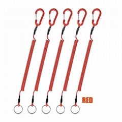 Spring Steel Wire Fishing Tools Safety Lanyard 