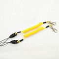 Plastic Detachable Loop Spring Coil Lanyard