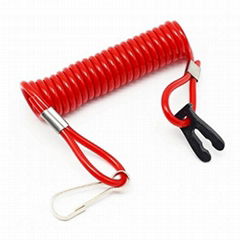 Snap Hook Jet Ski Safety Lanyard  Engine Stop Kill Tether