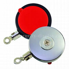 Round Security  Anti Theft Display Pull Box with Ring Terminal