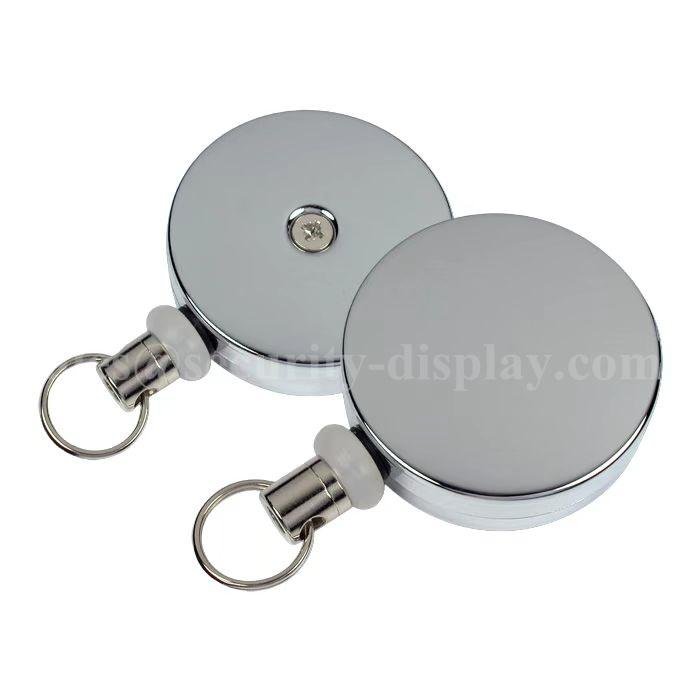 Round Security  Anti Theft Display Pull Box with Ring Terminal  5