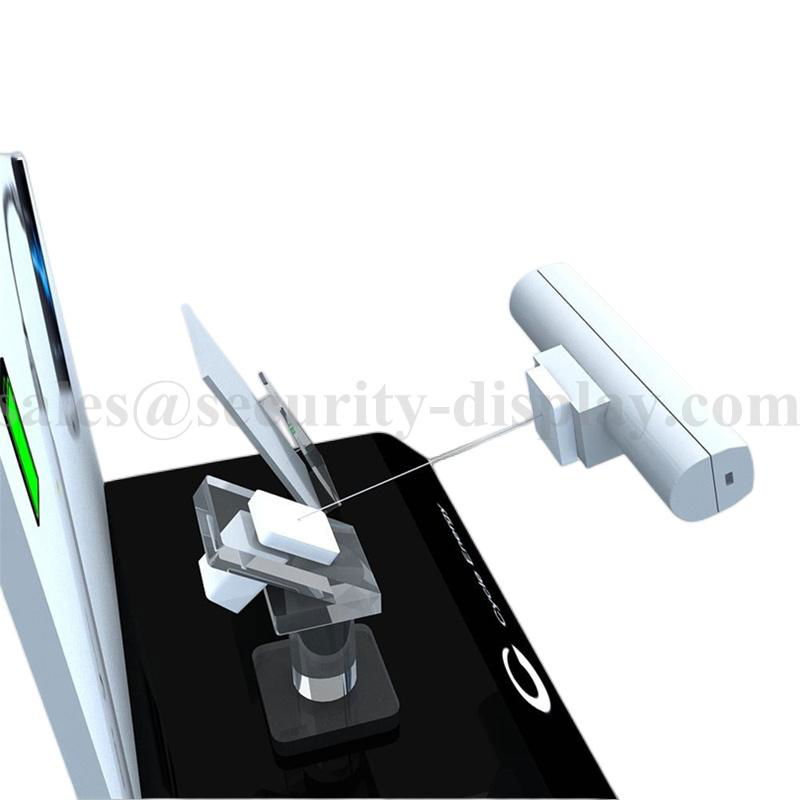 Mobile Phone Anti Theft Display Stand with Pull Box Recoiler