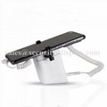 Rechargeable Smartphone Anti Theft Display Holder with Mechanical Clamp