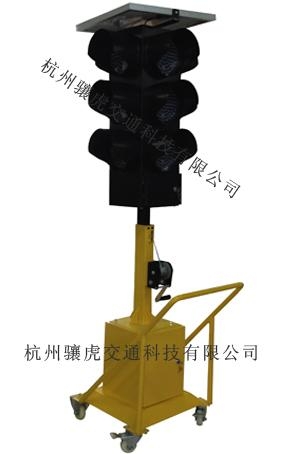 太阳能移动红绿灯led交通信号灯 2