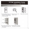 ZKTeco TF1700 Outdoor Fingerprint and RFID Terminal 7