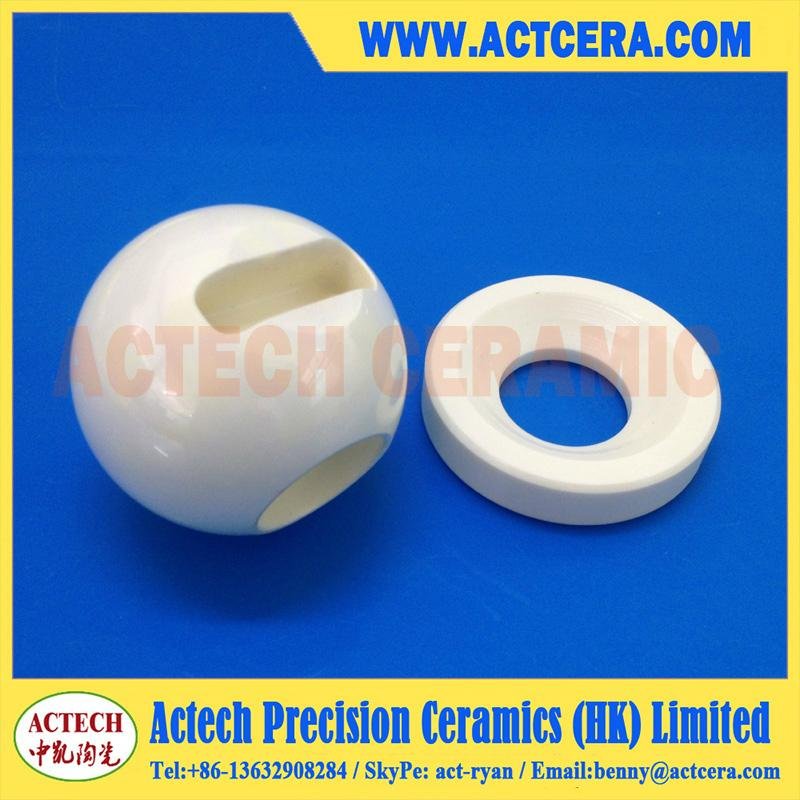 V-Port ceramic ball valve